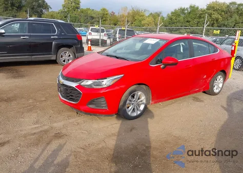 2019 Chevrolet Cruze Lt из США, поврежденный, VIN 1G1BE5SM8K7142543
